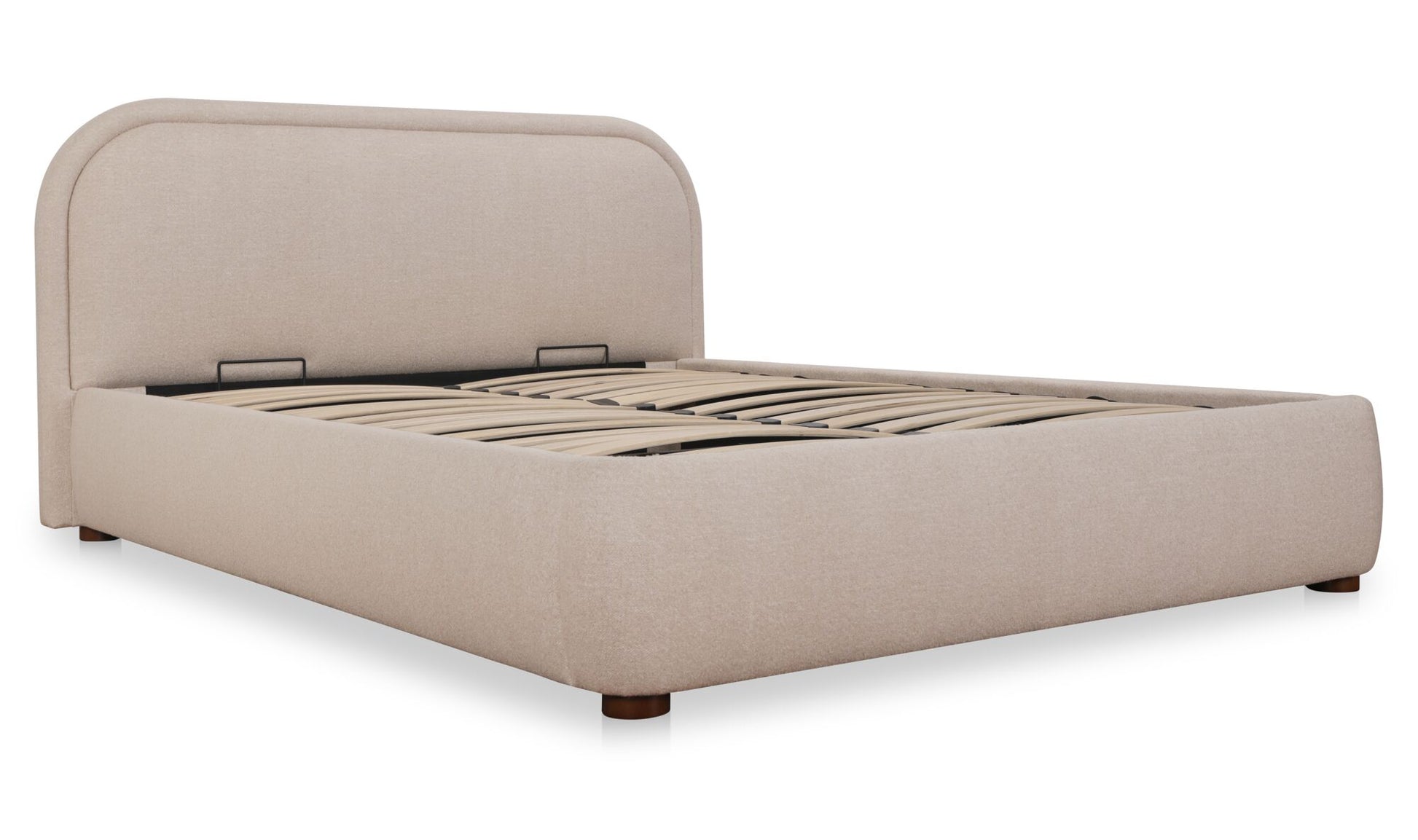 Colin Queen Storage Bed Light Brown.