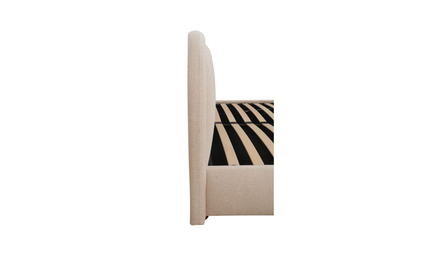 Colin Queen Storage Bed Light Brown.