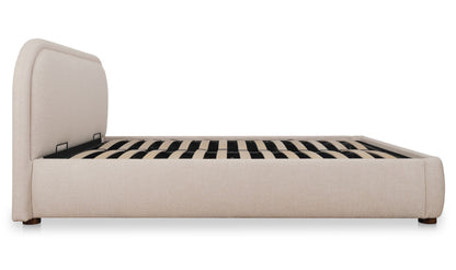 Colin Queen Storage Bed Light Brown.