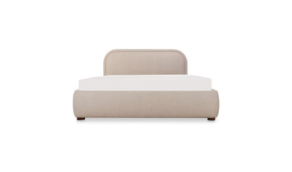 Colin Queen Storage Bed Light Brown.