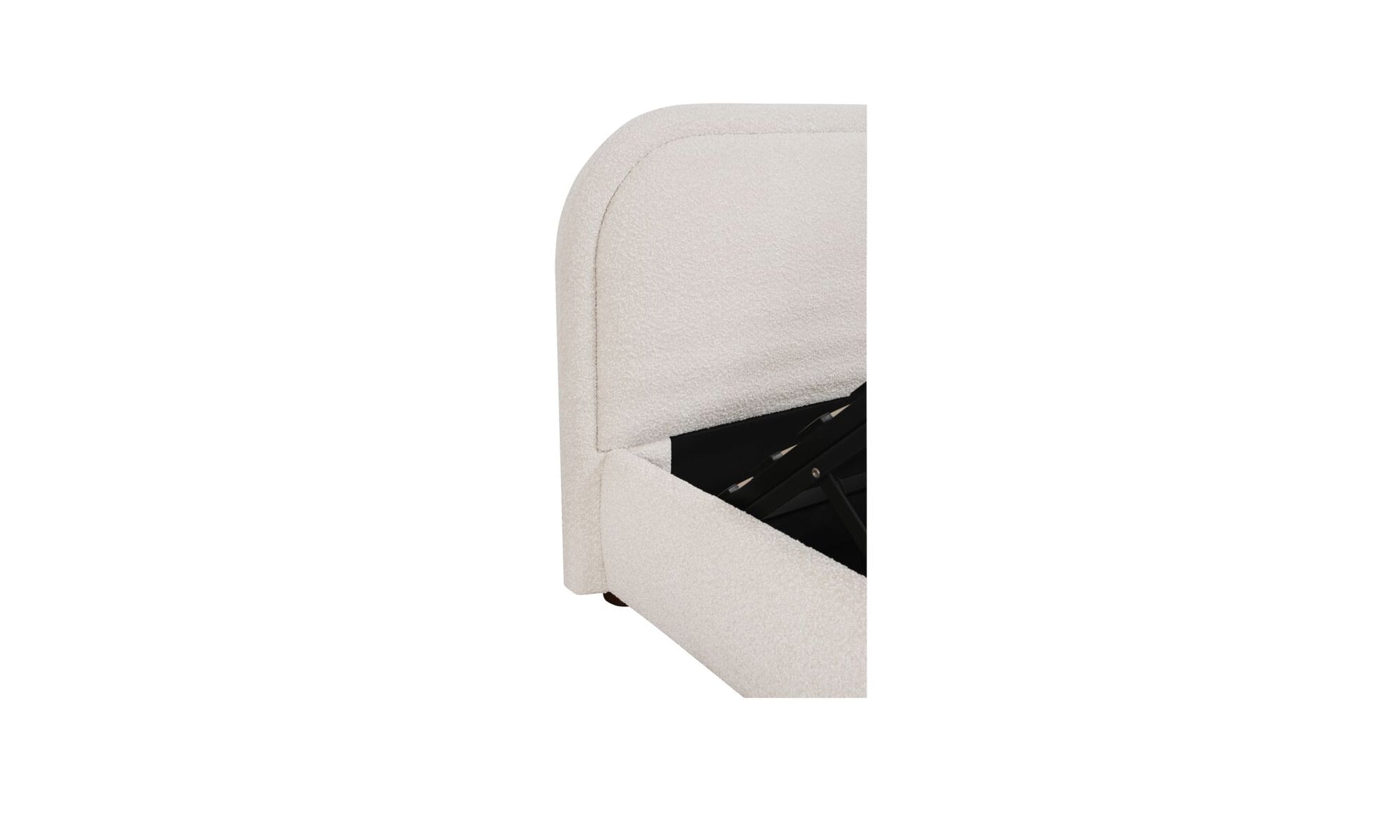 Colin Queen Storage Bed Oatmeal.