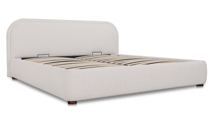 Colin Queen Storage Bed Oatmeal.