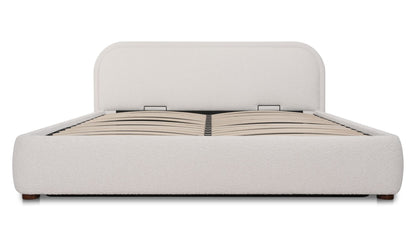 Colin Queen Storage Bed Oatmeal.