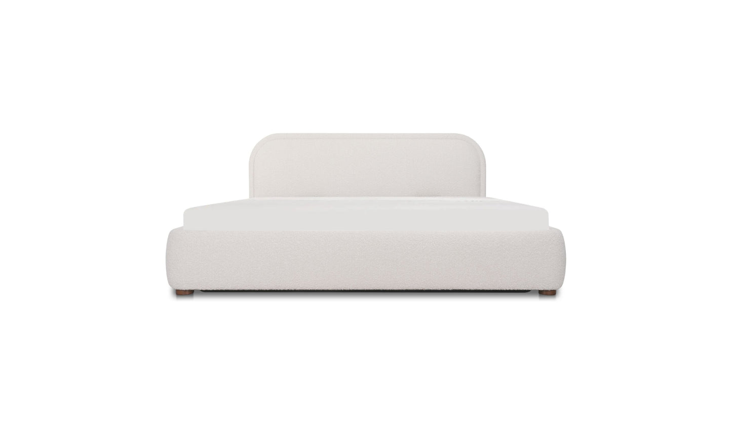 Colin Queen Storage Bed Oatmeal.