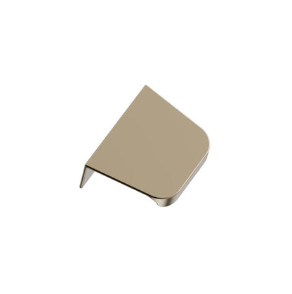 Matte Bronze "Comet" Edge Drawer Tab Pulls