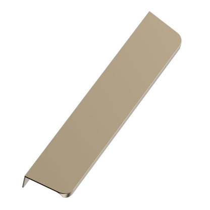 Matte Bronze "Comet" Edge Drawer Tab Pulls