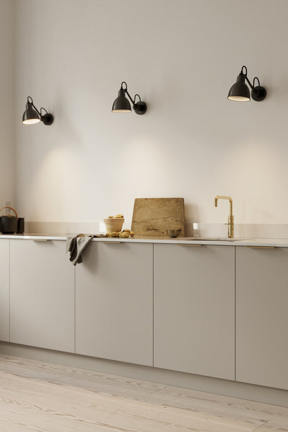 Matte Bronze "Comet" Edge Drawer Tab Pulls