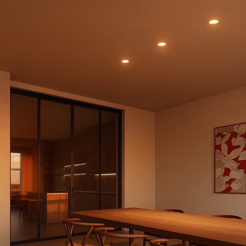 Core Recessed Downlight + T50 Light Engine.