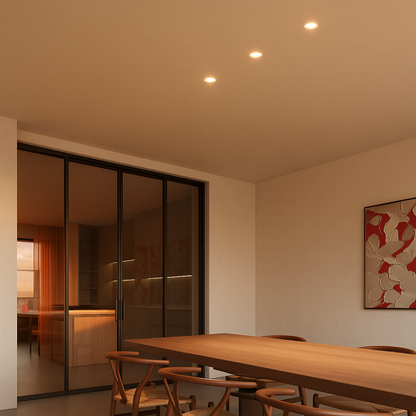 Core Recessed Downlight + T50 Light Engine.