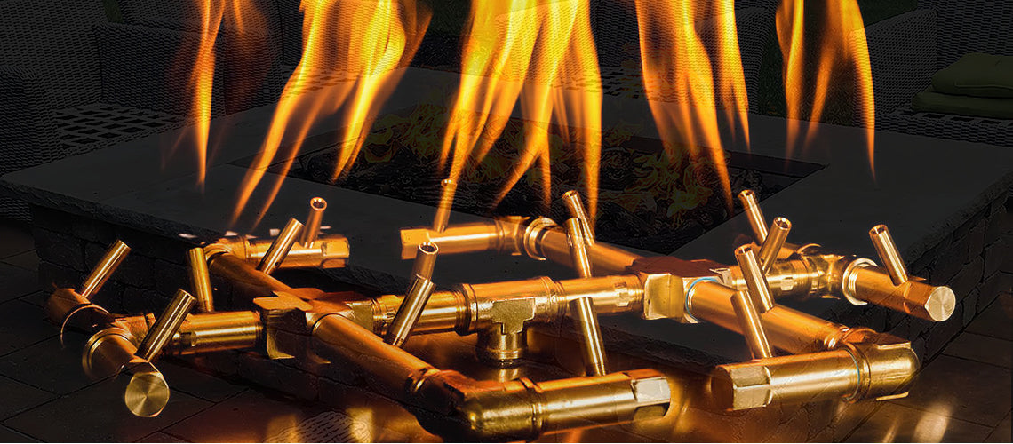 Stahl Custom Crossfire Gas Burner.