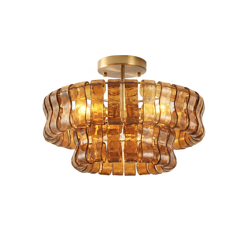 Ghiaccio Flush Mount Ceiling Lamp