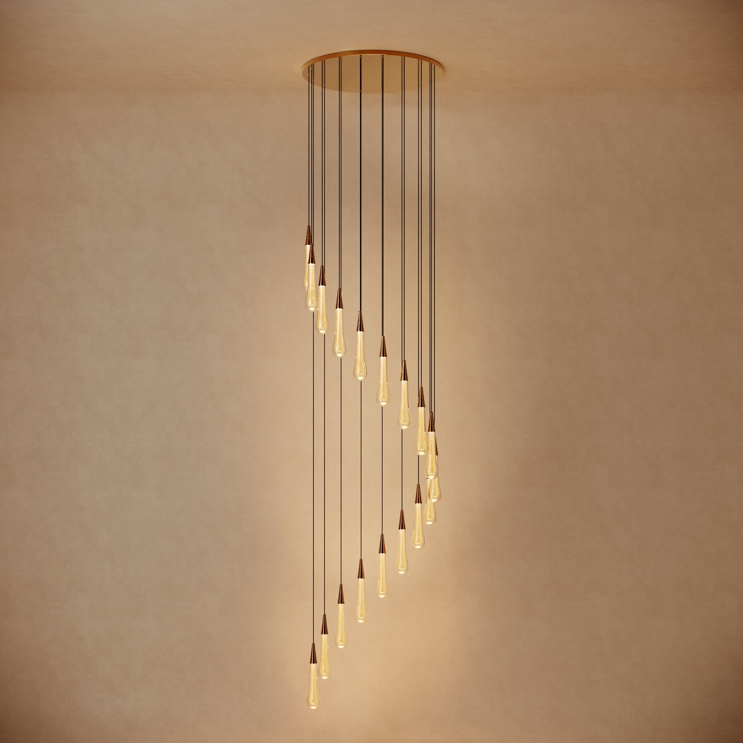 Custom Drop Pendant Light