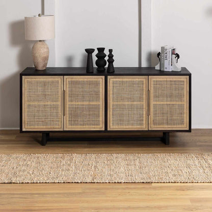 Lonut Checkered Jute Area Rug - Clearance.