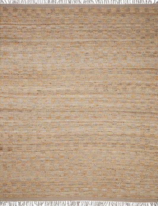 Lonut Checkered Jute Area Rug - Clearance.