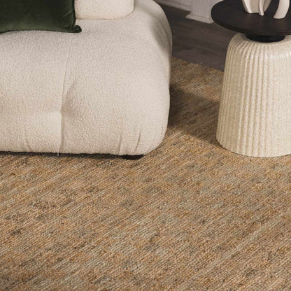 Lonut Checkered Jute Area Rug - Clearance.