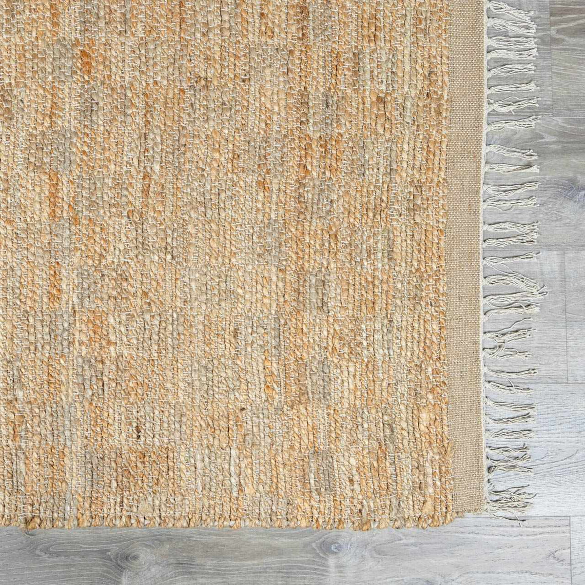 Lonut Checkered Jute Area Rug - Clearance.