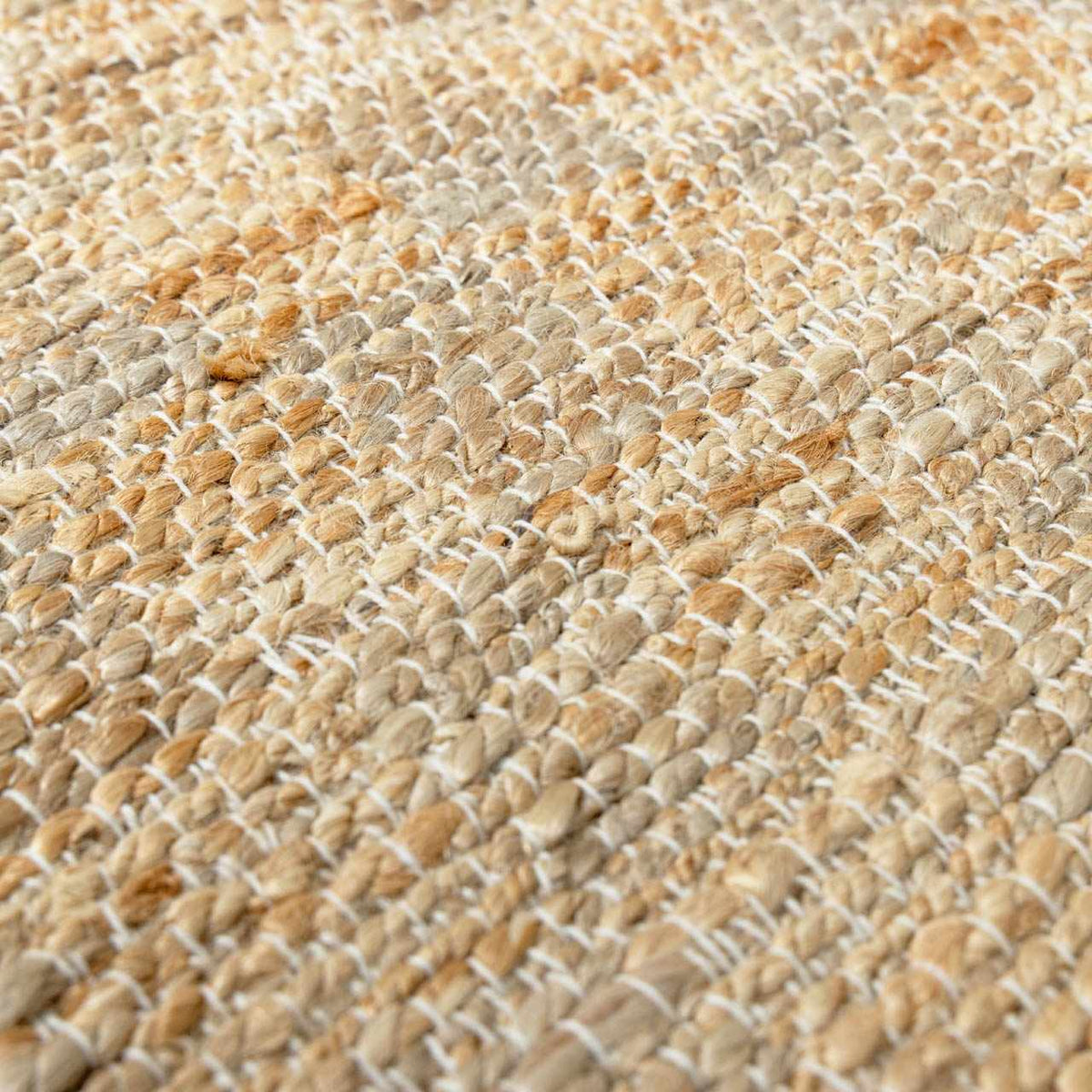 Lonut Checkered Jute Area Rug - Clearance.