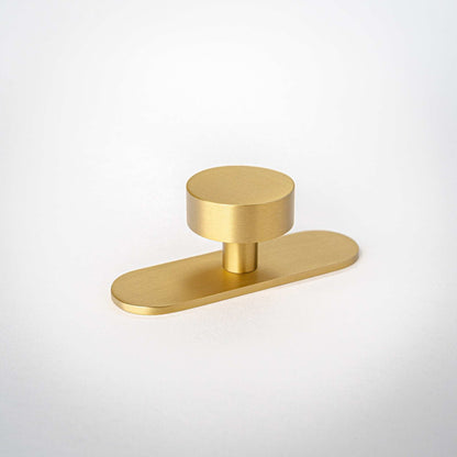 Orbital Knob, Solid Brass Cabinet Knobs.