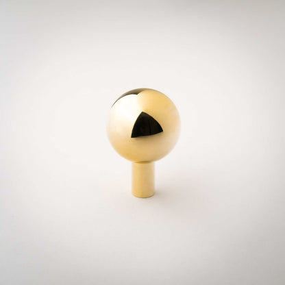 Dumas, Solid Brass Ball Knobs.