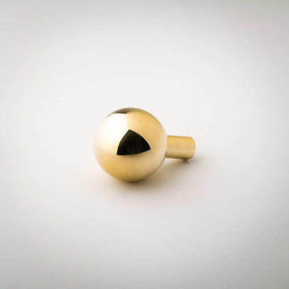 Dumas, Solid Brass Ball Knobs.
