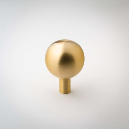 Dumas, Solid Brass Ball Knobs.