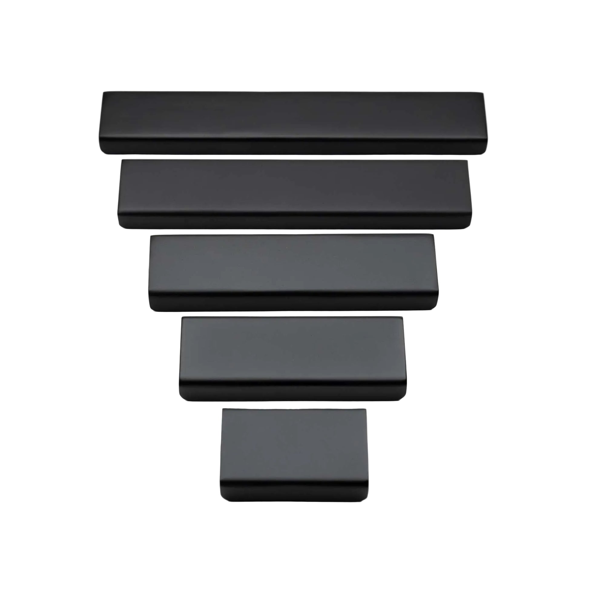Verge, Solid Brass Edge Pulls.