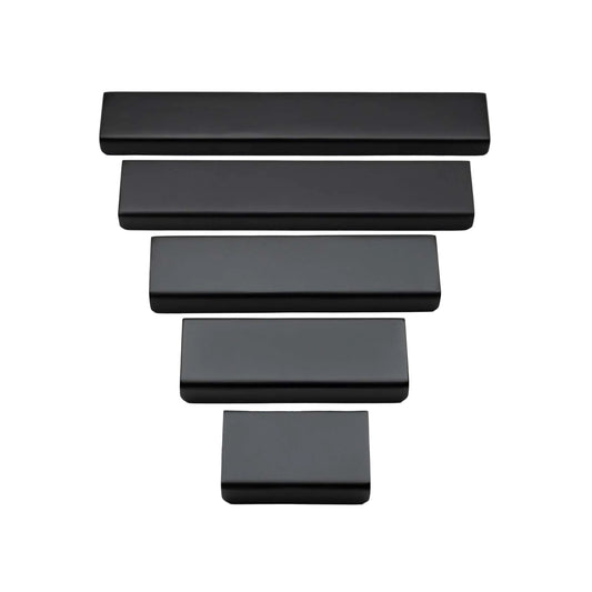 Verge, Solid Brass Edge Pulls.