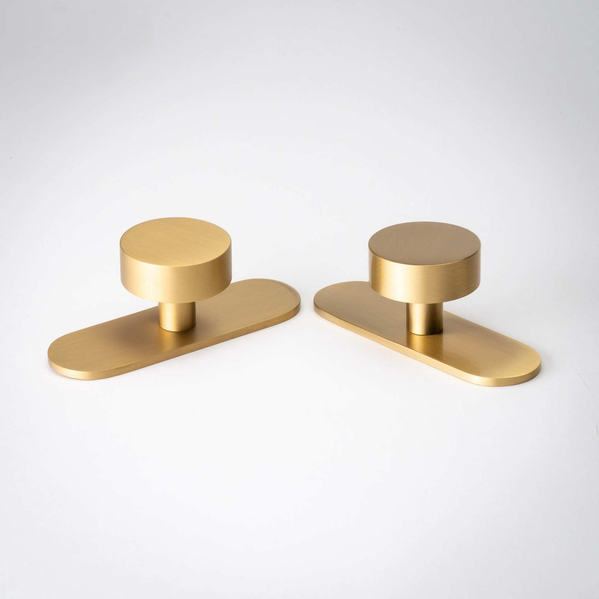 Orbital Knob, Solid Brass Cabinet Knobs.