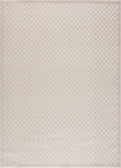 Gaiwan Cream Washable Area Rug