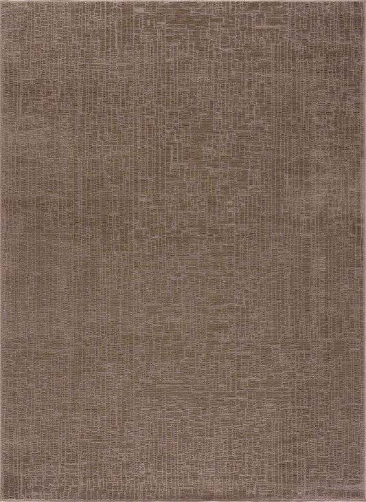 Leanna Light Brown Washable Area Rug