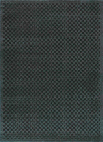 Gaiwan Oil Green Washable Area Rug