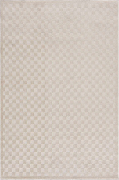 Gaiwan Cream Washable Area Rug