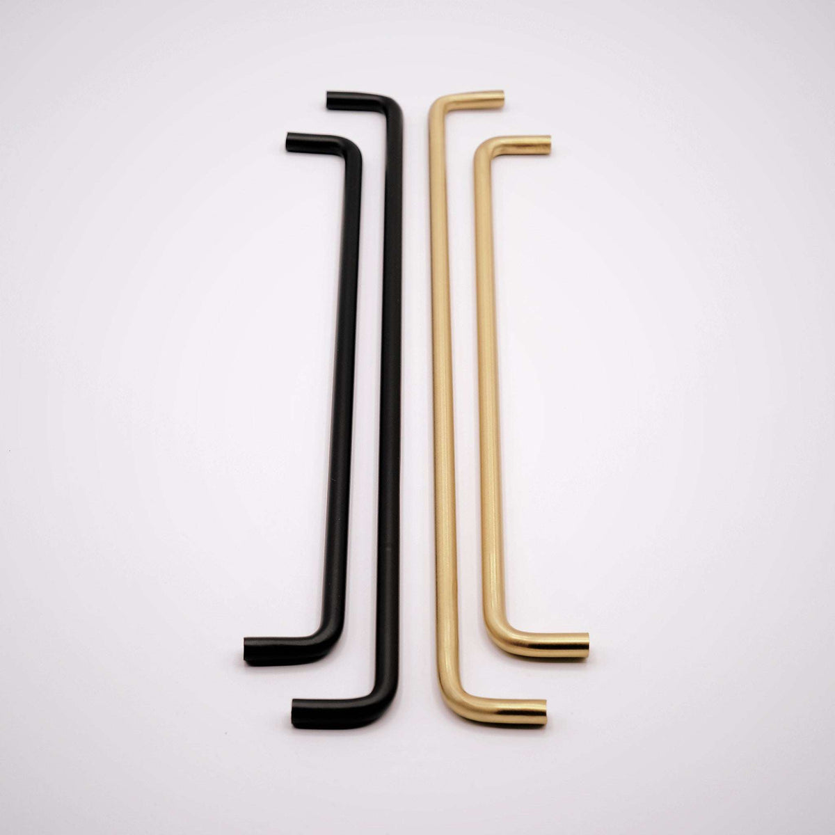 Arch, Solid Brass Wire Cabinet Pulls.