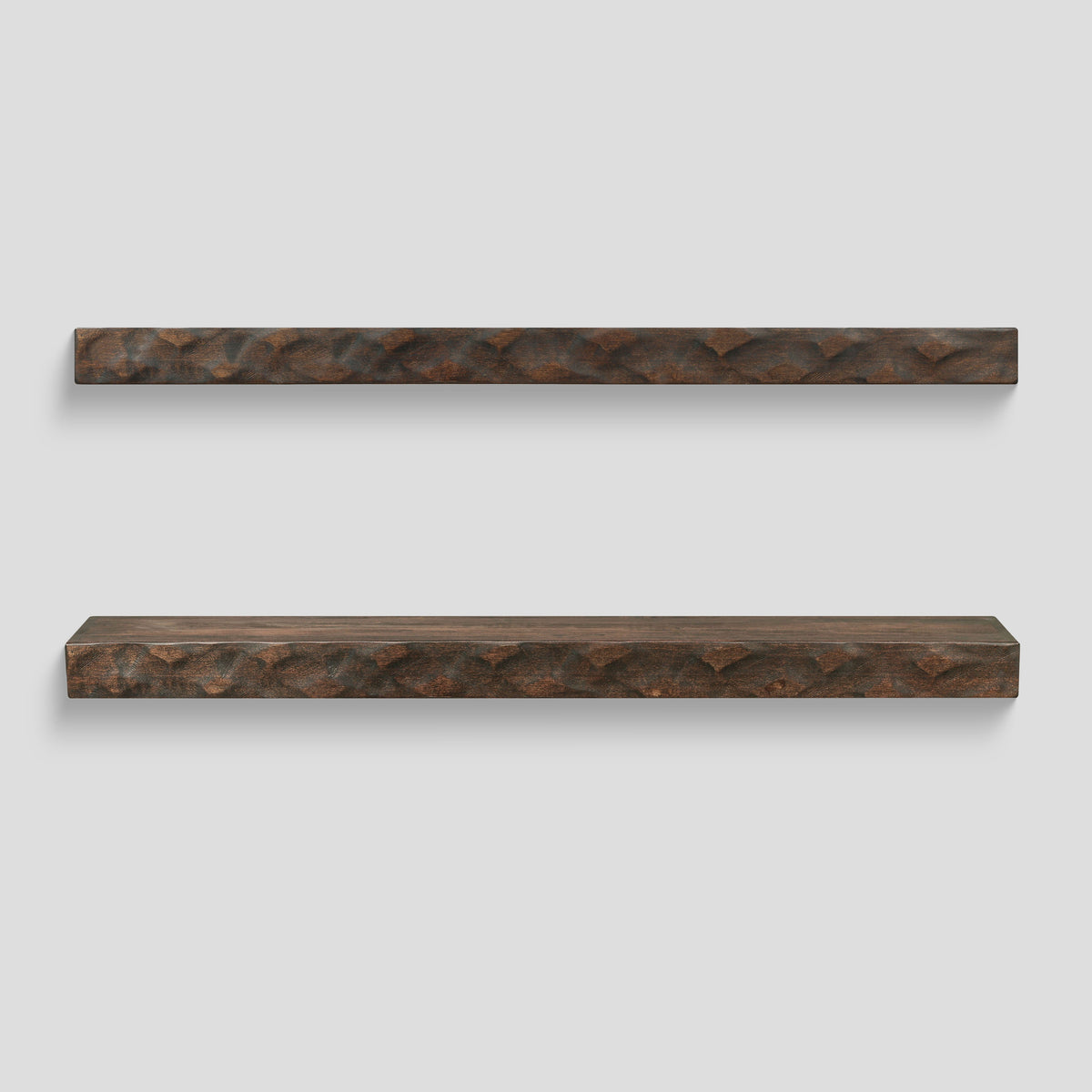 Hewn Floating Kitchen Shelf – Real Wood.
