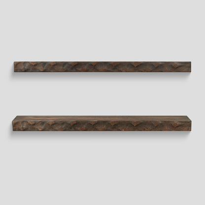 Hewn Floating Kitchen Shelf – Real Wood.
