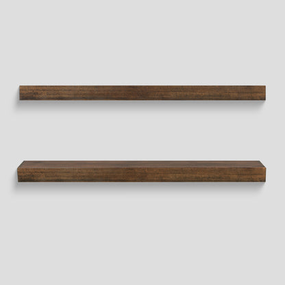 Farmhouse Floating Kitchen Shelf – Real Wood.