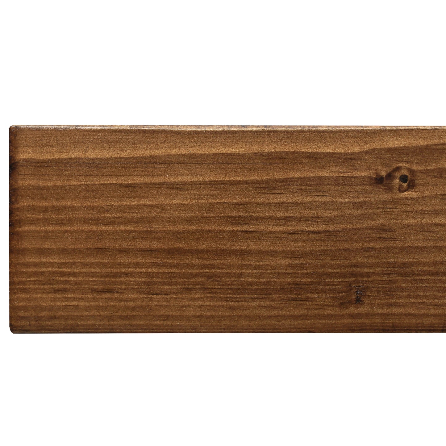 Smooth Solid Floating Timber Fireplace Mantel Shelf.