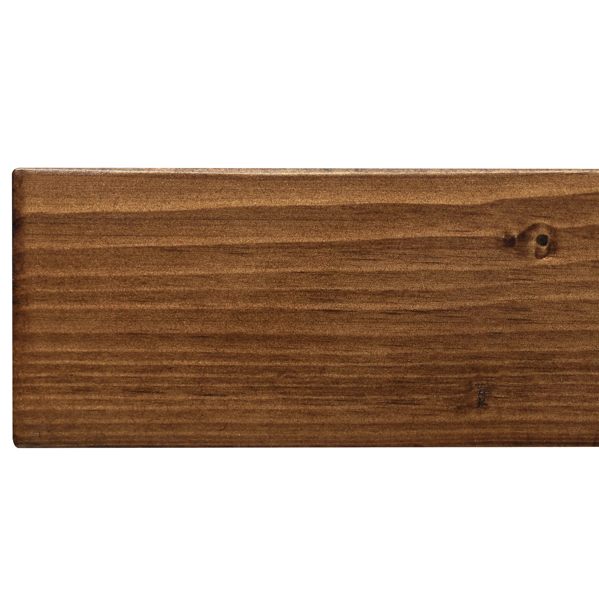 Smooth Solid Floating Timber Fireplace Mantel Shelf.