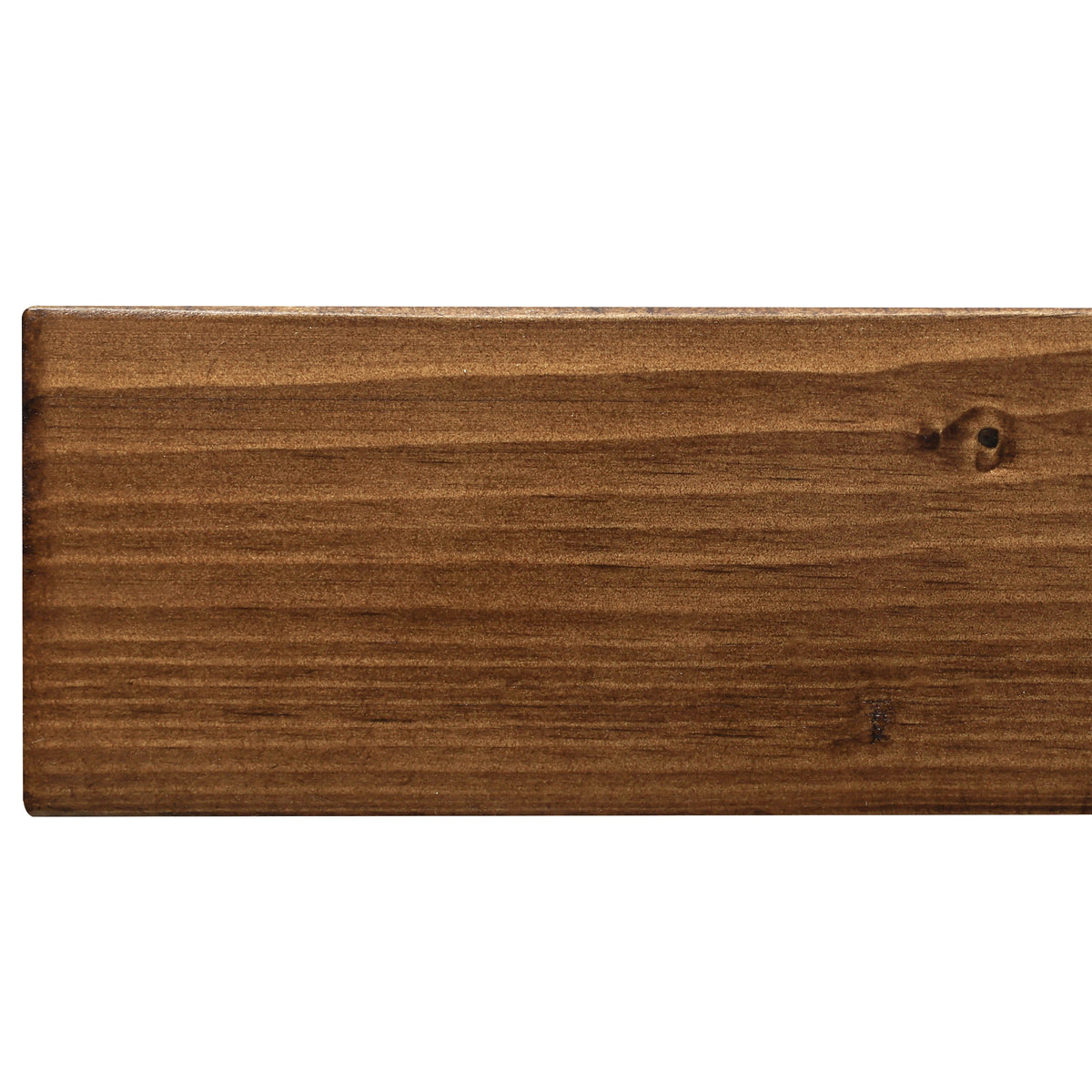 Smooth Solid Floating Timber Fireplace Mantel Shelf.