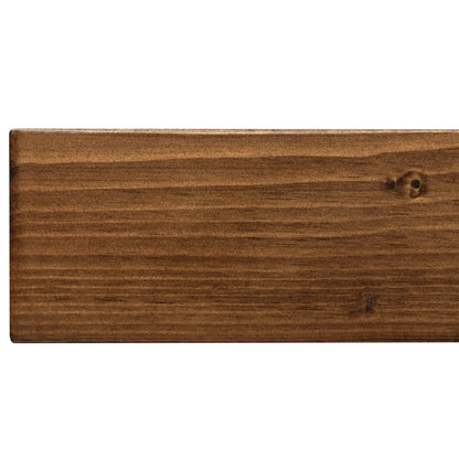 Smooth Solid Floating Timber Fireplace Mantel Shelf.