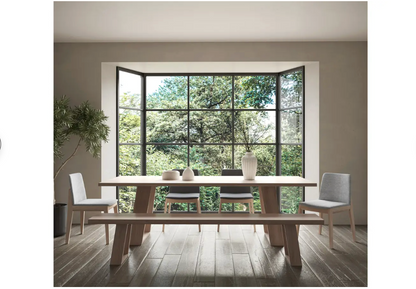 SILLA DE COMEDOR DECO ROBLE - JUEGO DE DOS