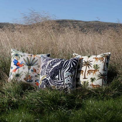 Decorate Palms Throw Pillow.