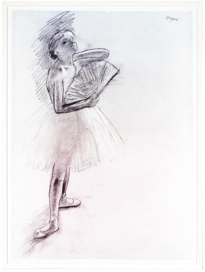 Degas – Dancer With Fan