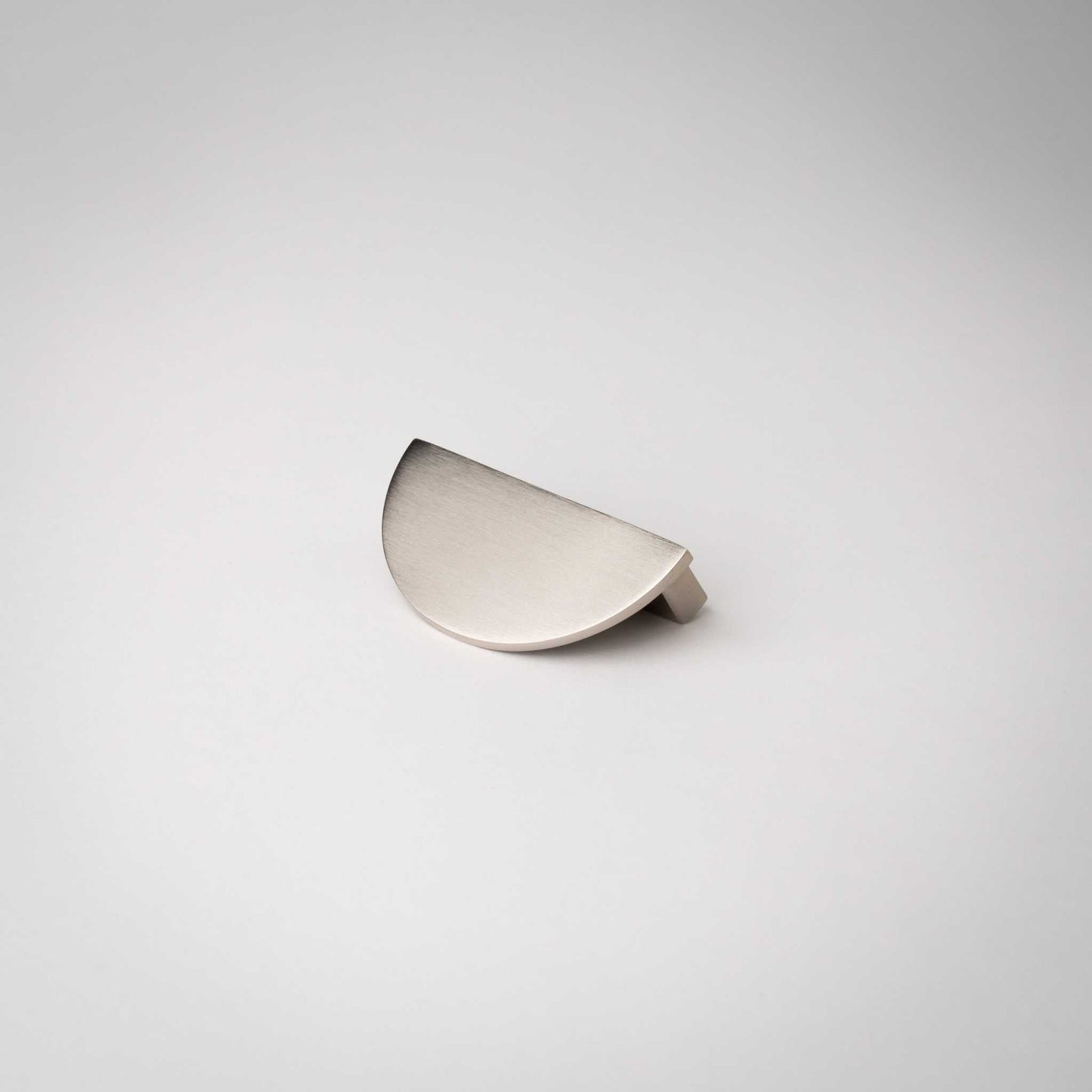 Demi Lune, Solid Brass Half Moon Cabinet Pulls.