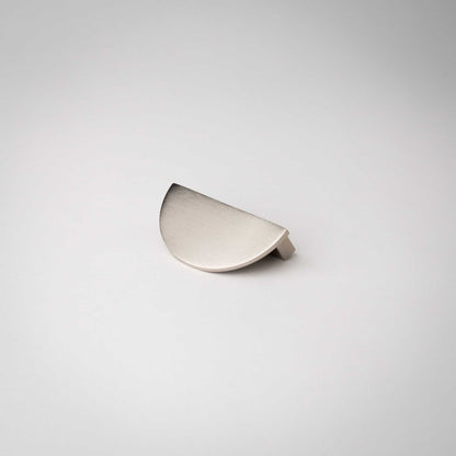 Demi Lune, Solid Brass Half Moon Cabinet Pulls.
