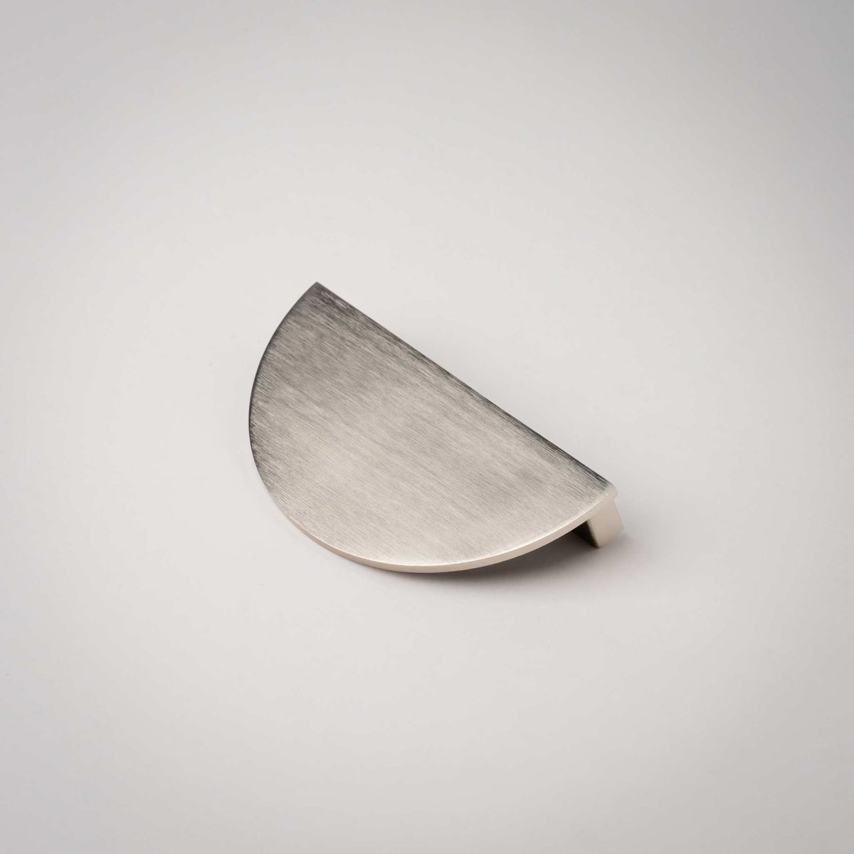 Demi Lune, Solid Brass Half Moon Cabinet Pulls.