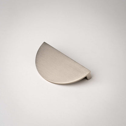 Demi Lune, Solid Brass Half Moon Cabinet Pulls.