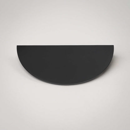 Demi Lune, Solid Brass Half Moon Cabinet Pulls.