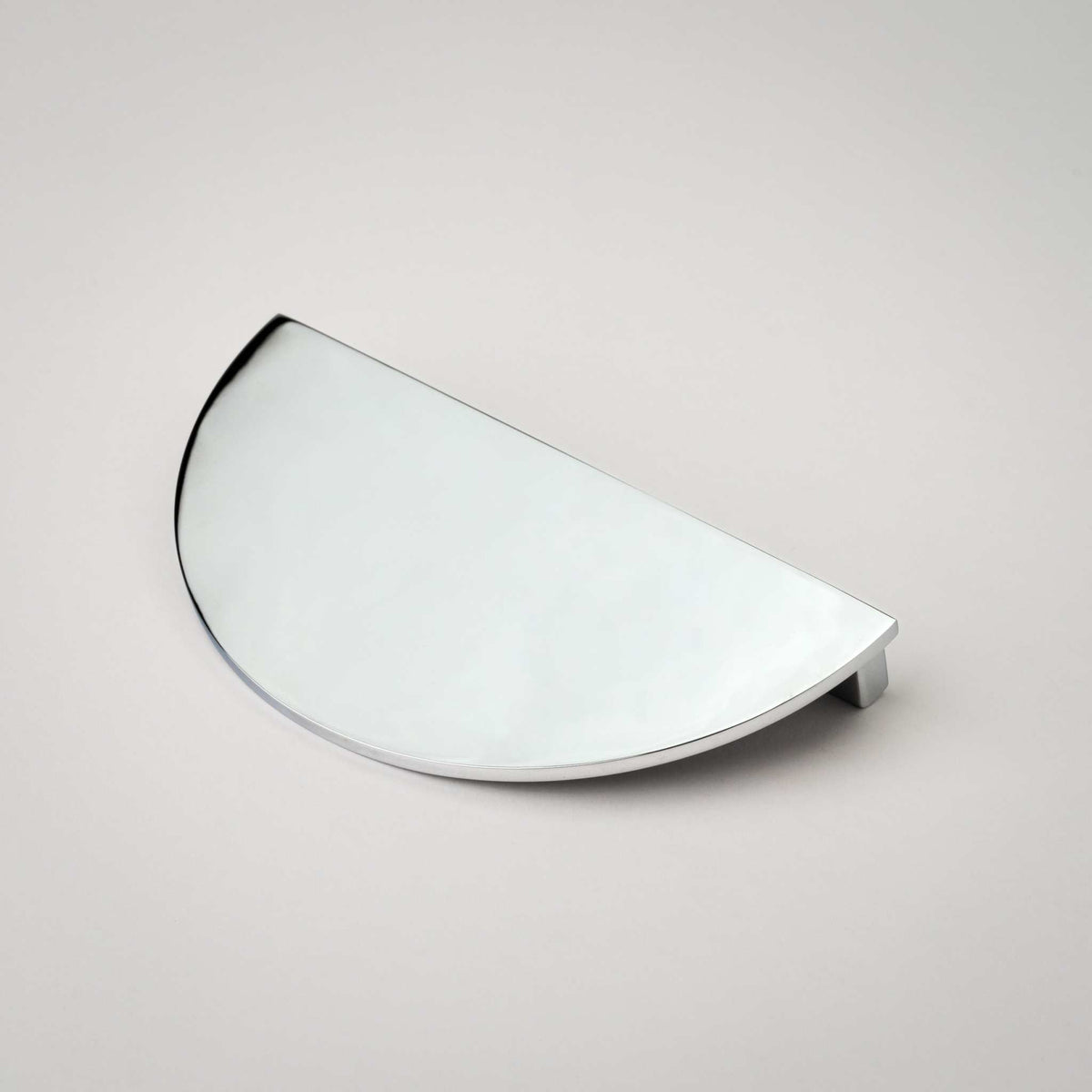 Demi Lune, Solid Brass Half Moon Cabinet Pulls.