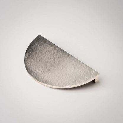 Demi Lune, Solid Brass Half Moon Cabinet Pulls.